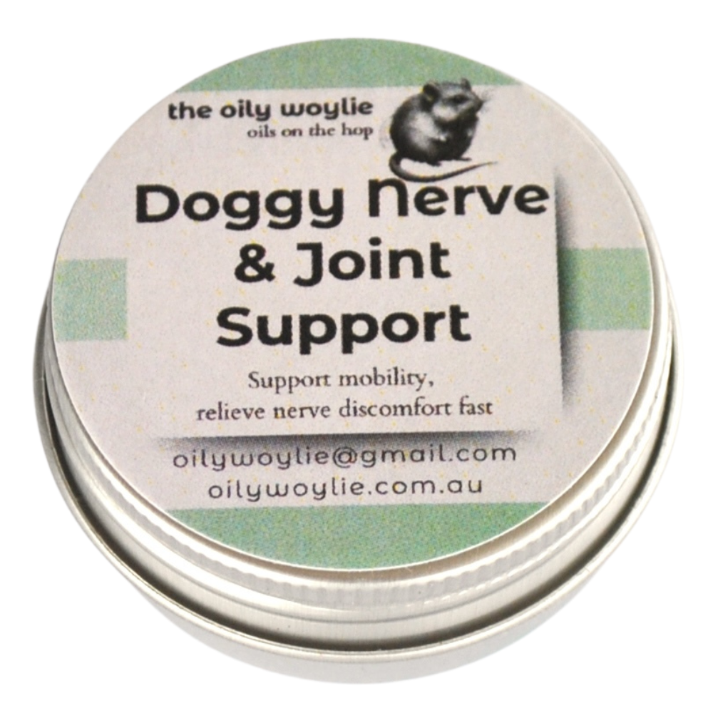Natural supplement blend to support pets’ joint mobility and nerve comfort.