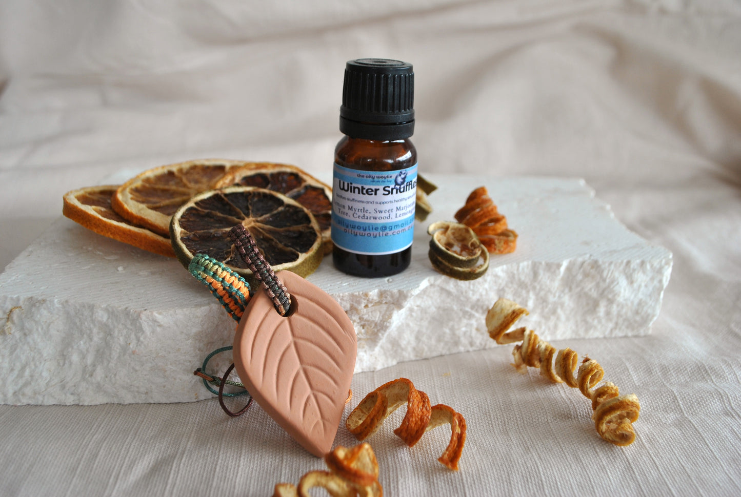 Car / Room Air Freshener Clay Disc +/- Diffuser Blend