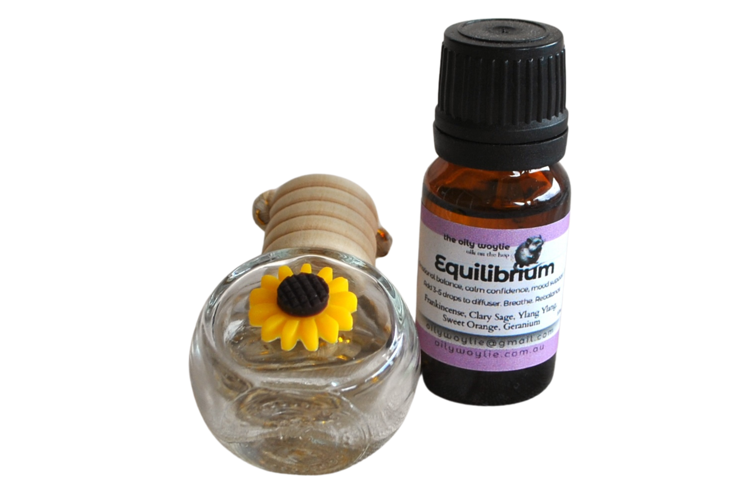 Car / Room Air Freshener Sunflower +/- Diffuser Blend