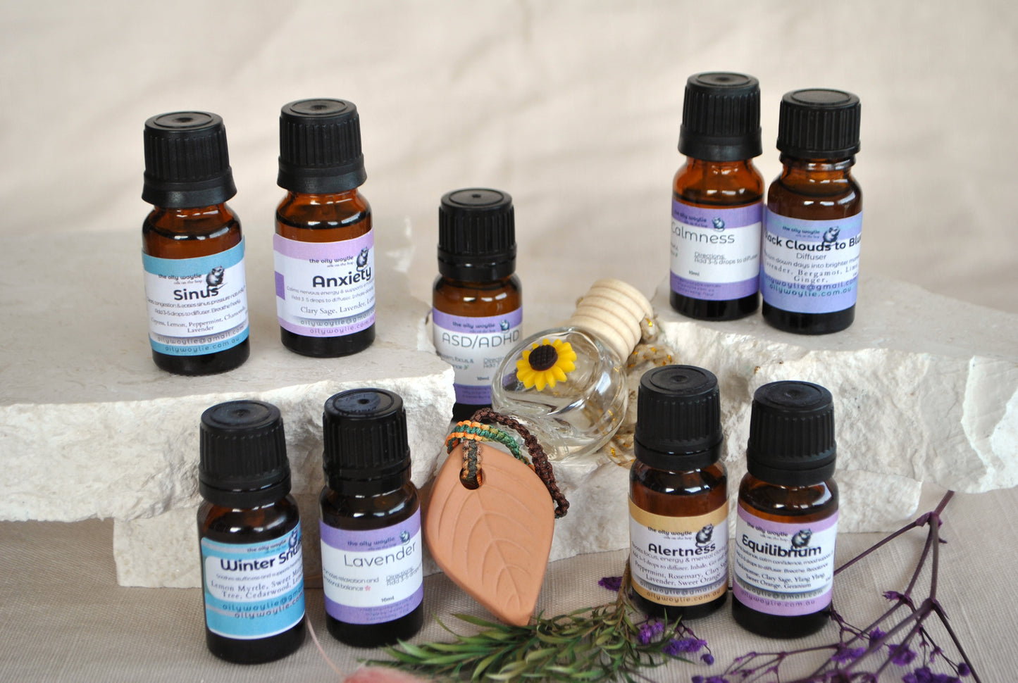 Car / Room Air Freshener Sunflower +/- Diffuser Blend